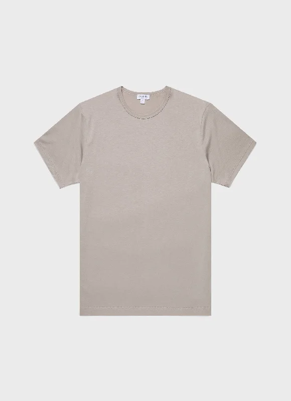 Men's Shirts with Mandarin CollarsMen's Classic T-shirt in Ash Grey