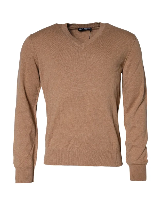 Men's Sweaters in Bright ColorsDolce & Gabbana Cashmere Knit V-neck Pullover Men's Sweater Men's Sweaters in Bright ColorsDolce & Gabbana Cashmere Knit V-neck Pullover Men's Sweater