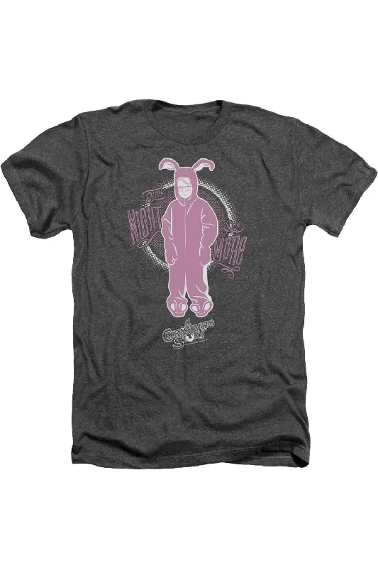 Men's Shirts for BoatingA Christmas Story Pink Nightmare Adult Heather Tee / T-Shirt Men's Shirts for BoatingA Christmas Story Pink Nightmare Adult Heather Tee / T-Shirt