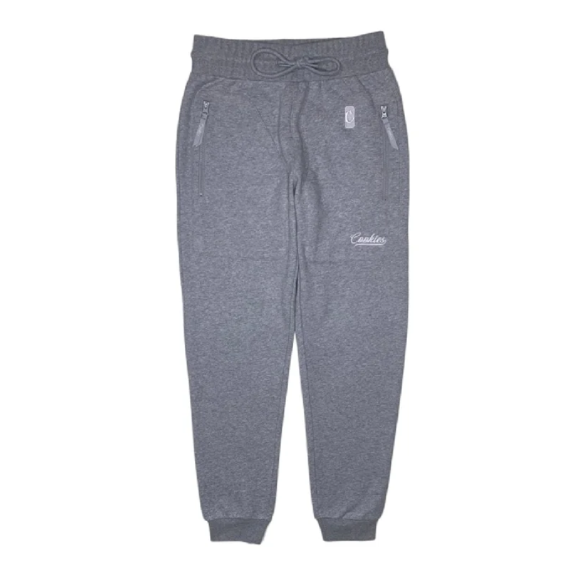 Classic Men's JeansCookies Pack Talk Fleece Paneled Sweatpant (Heather Grey) 1564B6626