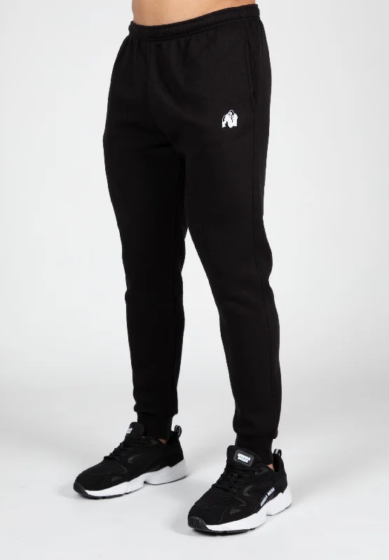 Men's Pants with Button-CuffsKennewick Sweatpants - Black