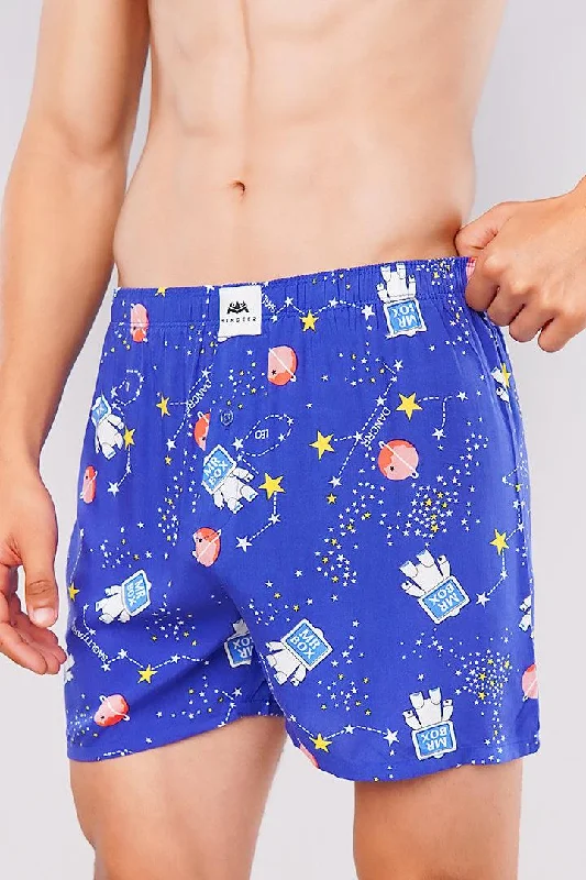 Men's Pants with UV ProtectionSpace Cadet Butter Boxer Shorts