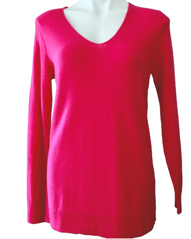 Athletic Men's Performance SweatersLight Summer Claret V-neck Sweater