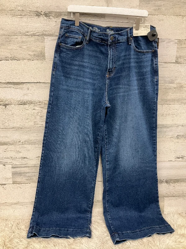 Inexpensive Rip and Tear Men's JeansJeans Wide Leg By Ana In Blue Denim, Size: 14
