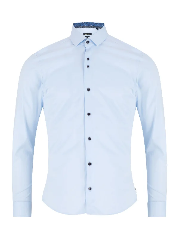 Men's Bold-Color Shirts for a Statement PieceREMUS UOMO SLIM FIT SHIRT KIRK-SKY
