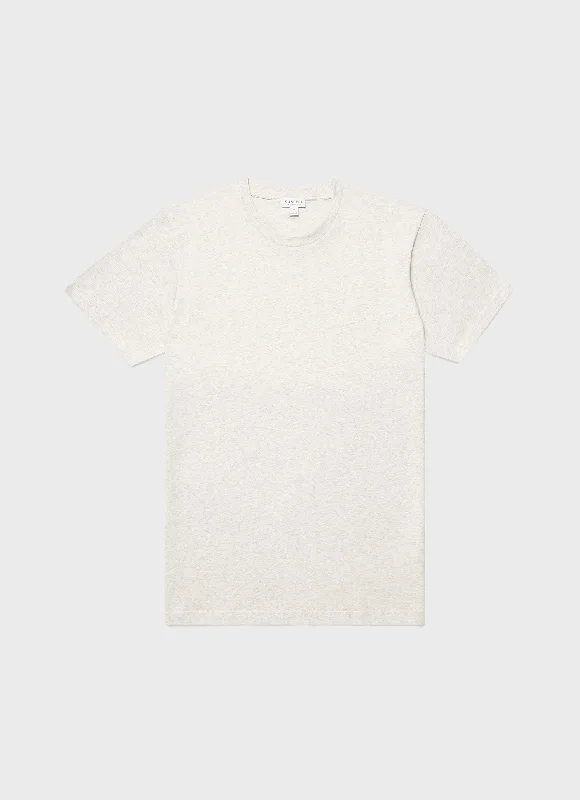 Men's Sleeveless TopsMen's Riviera T-shirt in Archive White Melange