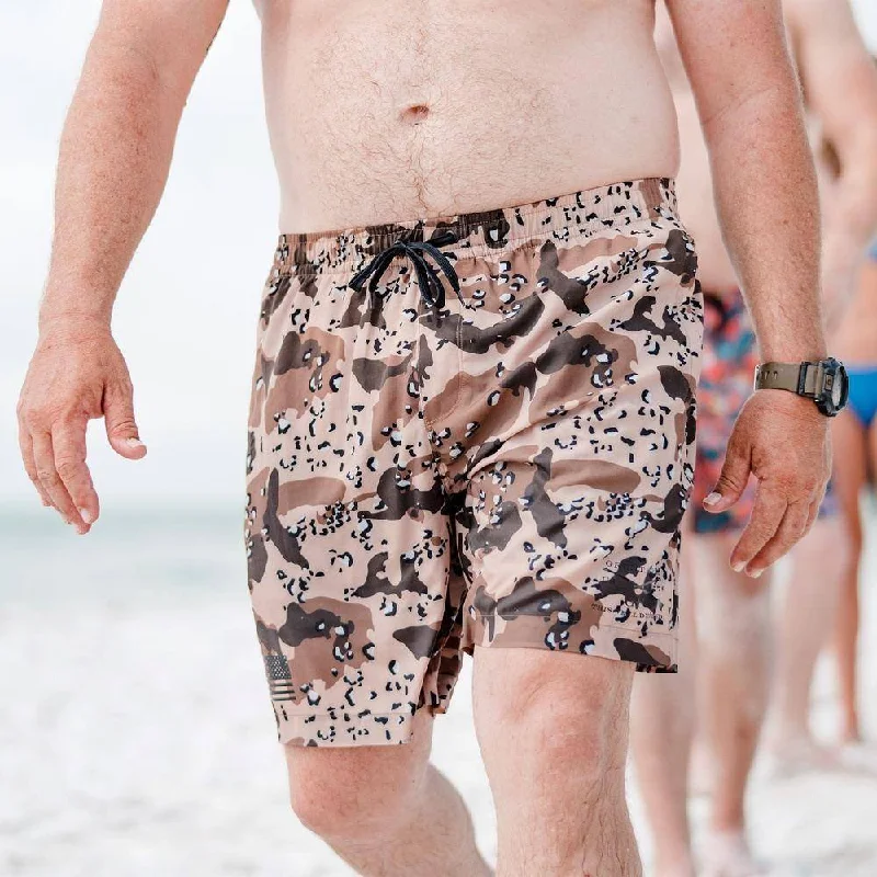 Men's Tapered Pants for a Slimming EffectGrunt Trunks - Desert Camo