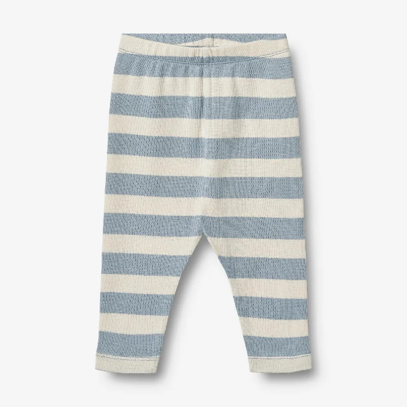 Classic Men's JeansJersey Pants Silas - calm blue stripe