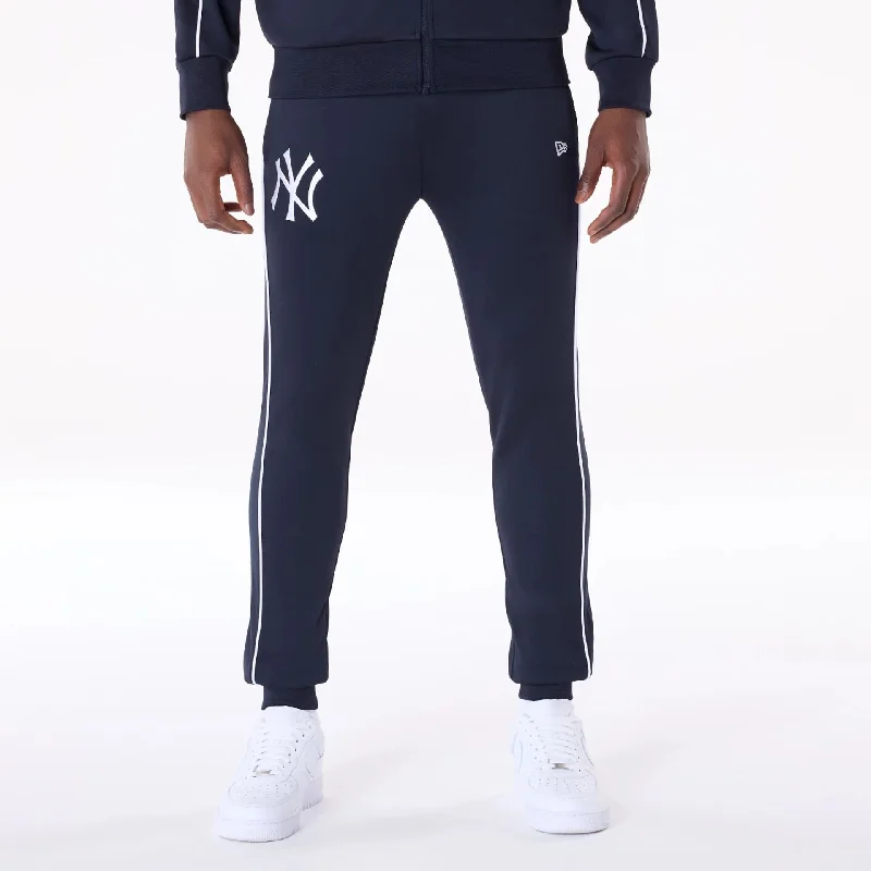Men's Denim Shorts for SummerNew York Yankees MLB Track Pants Navy Fleece Joggers
