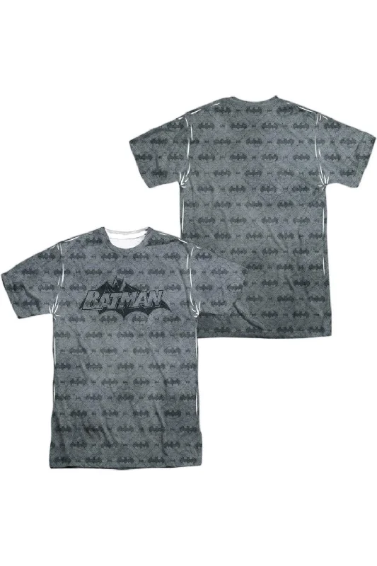 Men's Shirts with Embellished HemlinesBatman Classic Bat Argyle (Front/Back Print) Short Sleeve Adult 100% Poly Crew Tee / T-Shirt Men's Shirts with Embellished HemlinesBatman Classic Bat Argyle (Front/Back Print) Short Sleeve Adult 100% Poly Crew Tee / T-Shirt