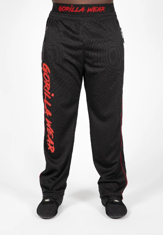Men's Patterned Pants with Geometric DesignsMercury Mesh Pants - Black/Red