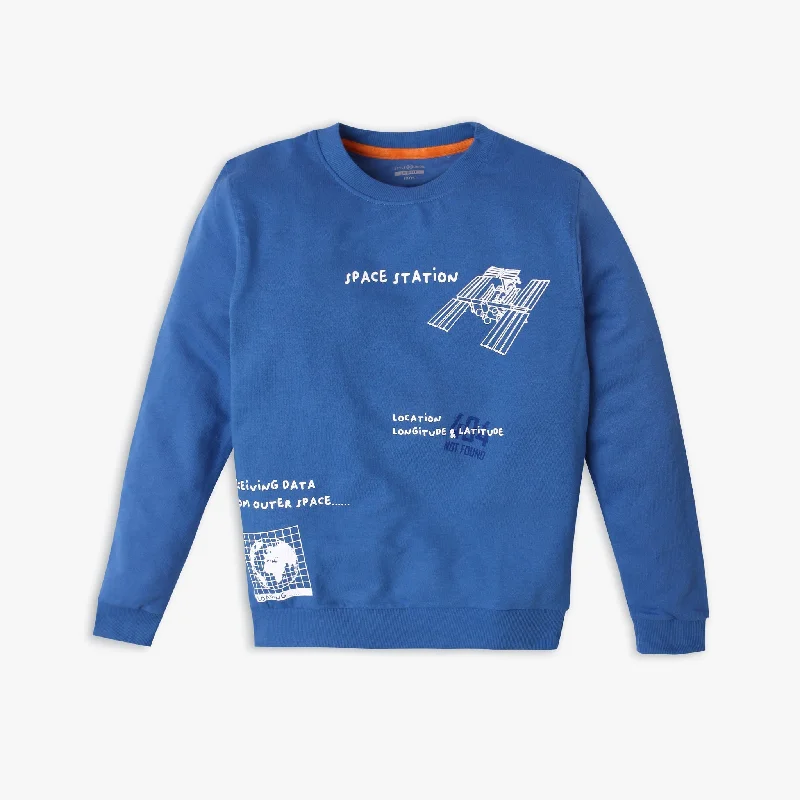 Men's Shirts for FishingBoy's Regular Fit Solid Sweat Tee
