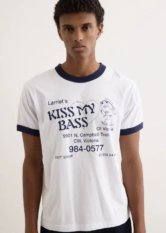 Men's Shirts with Patchwork PatternsBass T-Shirt