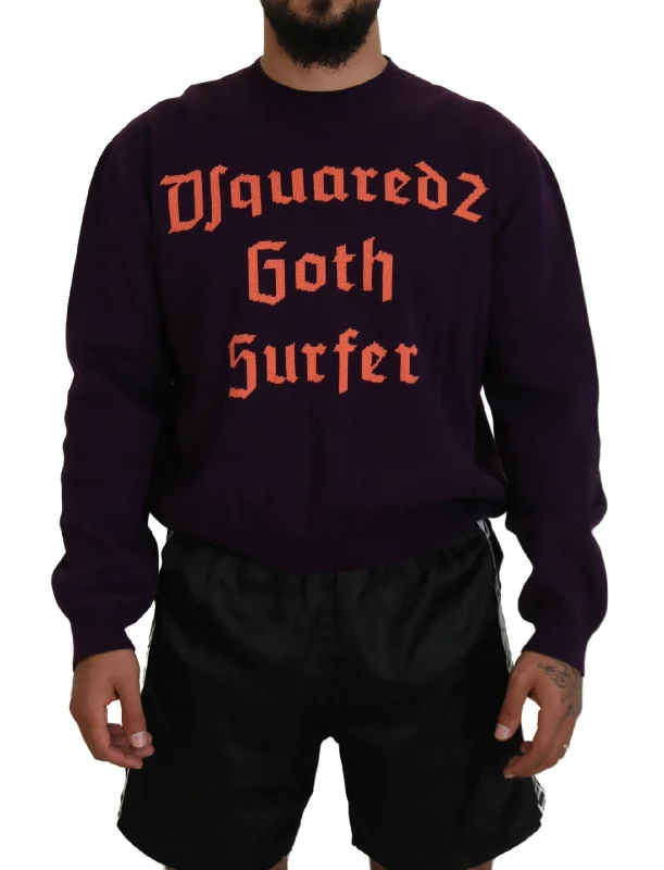 Men's Sweaters for LayeringDsquared² Cotton Printed Men Pullover Men's Sweater (Pre-Owned) Men's Sweaters for LayeringDsquared² Cotton Printed Men Pullover Men's Sweater (Pre-Owned)