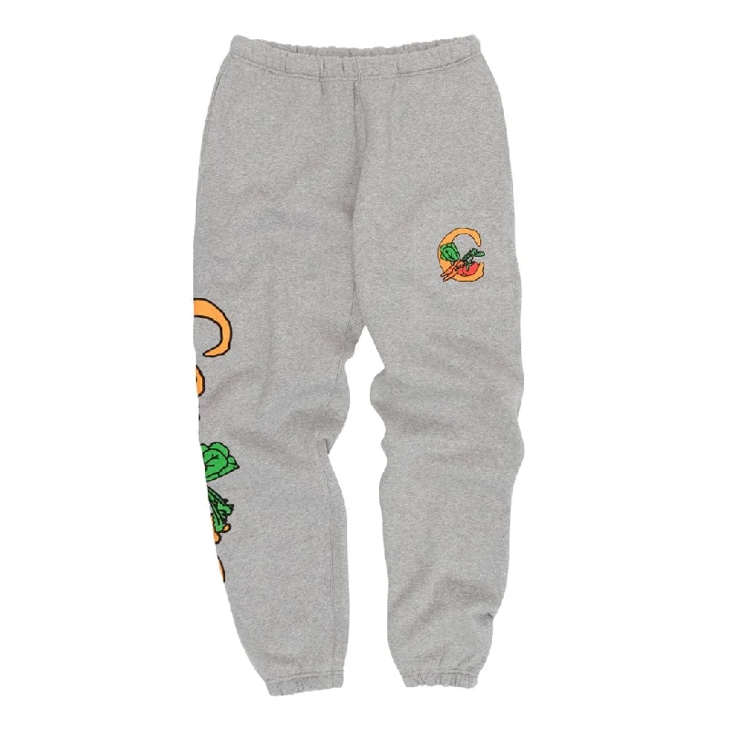 Men's Pants with Contrast WaistbandsCarrots Wordmark Sweatpants (Heather Grey)