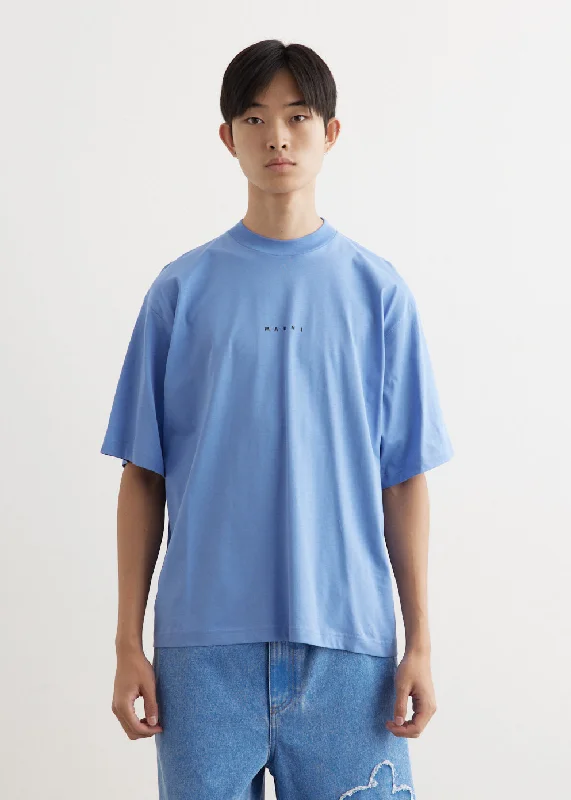 Men's Dressy Shirts for Formal EventsRelaxed Fit Logo T-Shirt