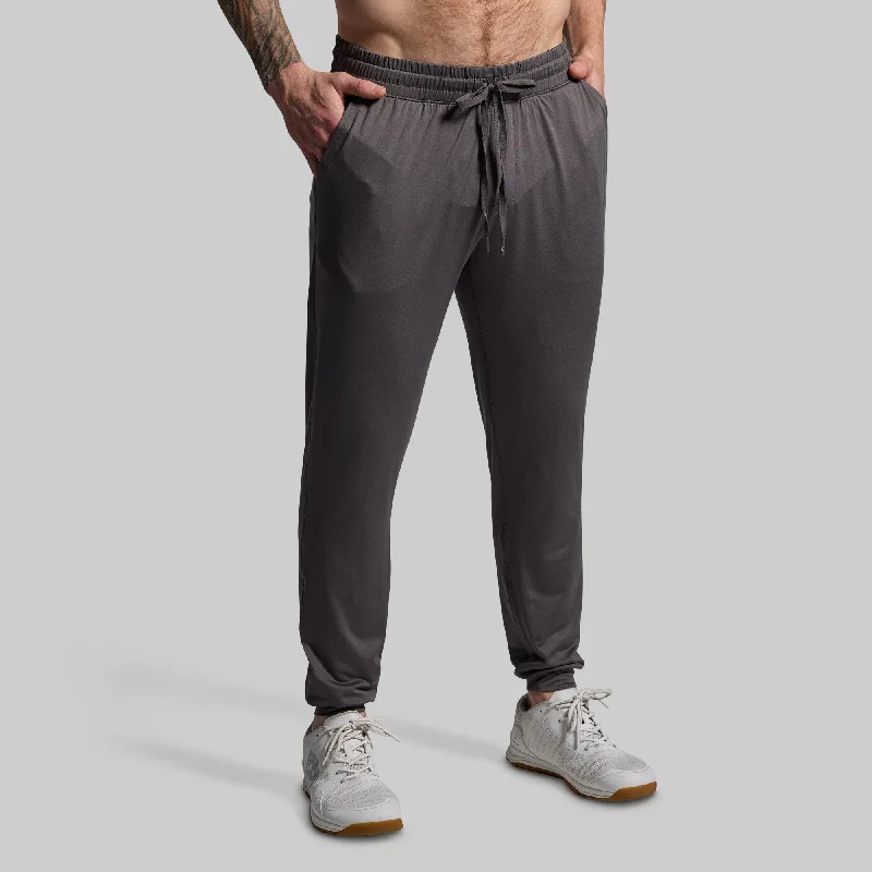 Men's Pants with Elastic CuffsMen's Rest Day Jogger 2.0 (Gunmetal)