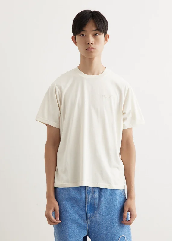 Comfortable Men's Polo ShirtsWordmark Pigment Dyed T-Shirt