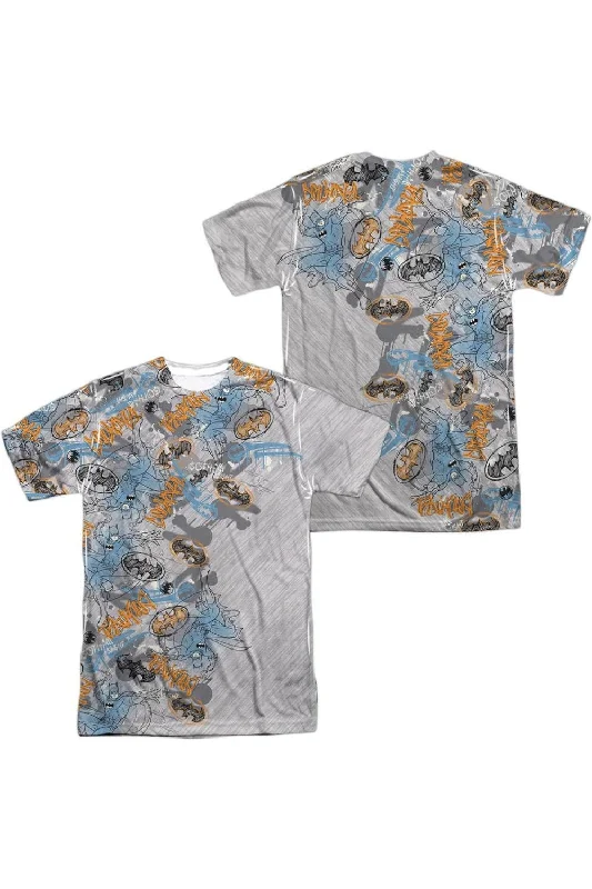 Men's Long-Sleeved ShirtsBatman Gotham Knight Sketchy (Front/Back Print) Short Sleeve Adult 100% Poly Crew Tee / T-Shirt Men's Long-Sleeved ShirtsBatman Gotham Knight Sketchy (Front/Back Print) Short Sleeve Adult 100% Poly Crew Tee / T-Shirt