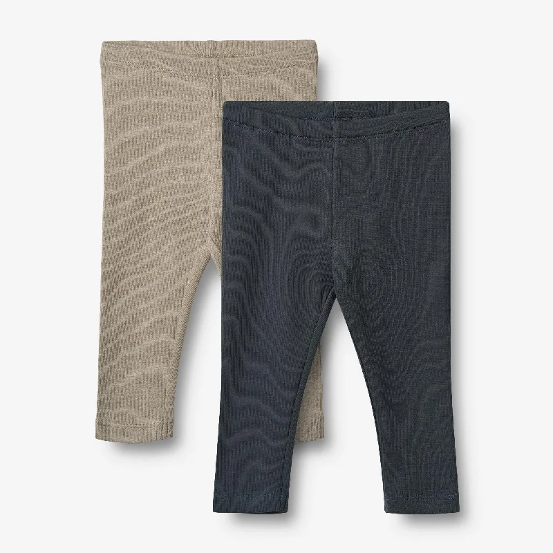 Men's Pants with Adjustable Waistbands2 Leggings Jules - navy