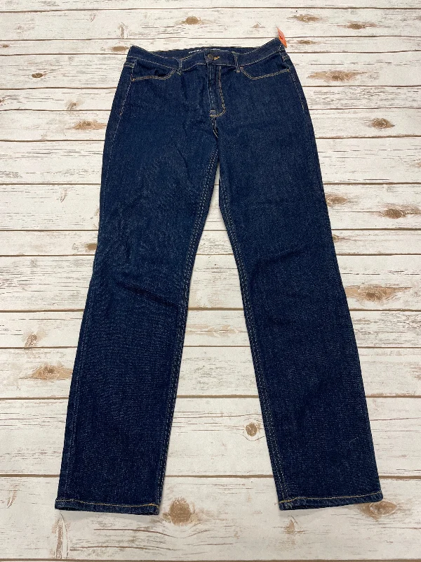 Dark Wash Men's JeansJeans Straight By Old Navy In Blue Denim, Size: 8