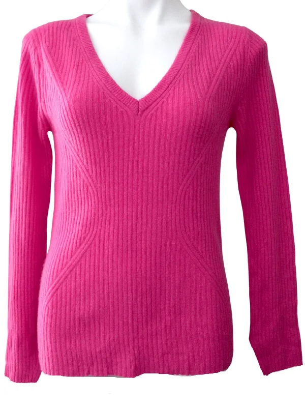 Men's Sweaters for Dressy EventsLight Summer Pink Cashmere Sweater