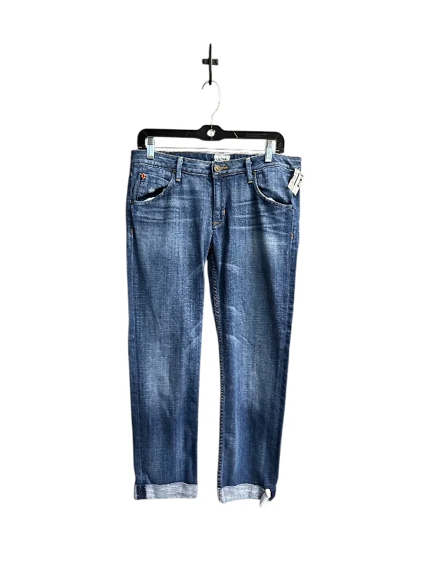Hipster Skinny Men's JeansJeans Straight By Hudson In Blue Denim, Size: 8