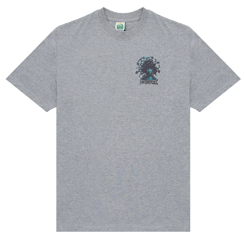 Men's Shirts with Spread CollarsHikerdelic Mythology SS T-Shirt Grey Marl