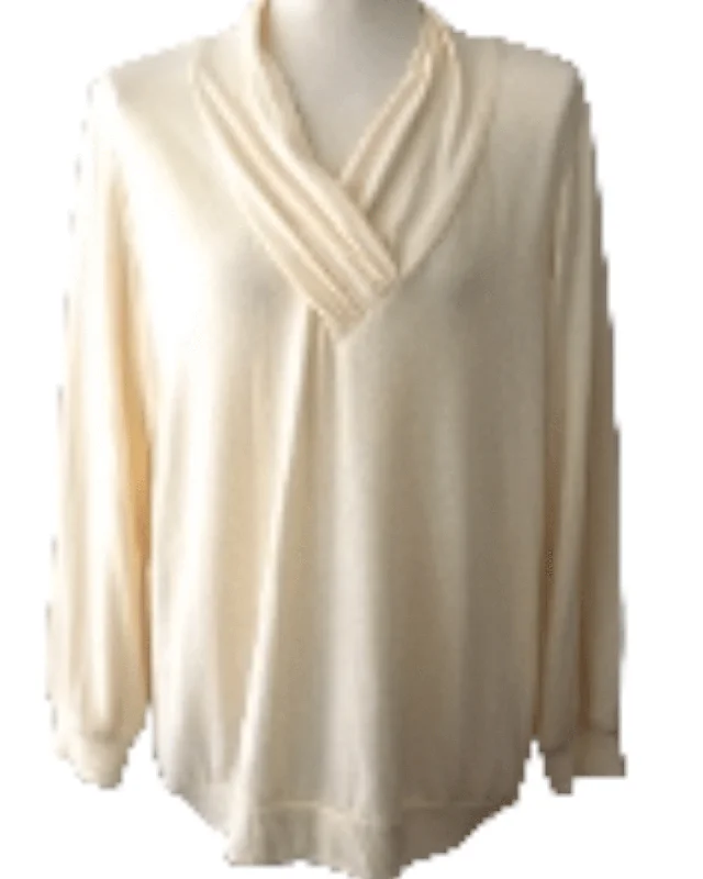 Men's Sweaters with Long SleevesWarm Spring Ivory Sweater