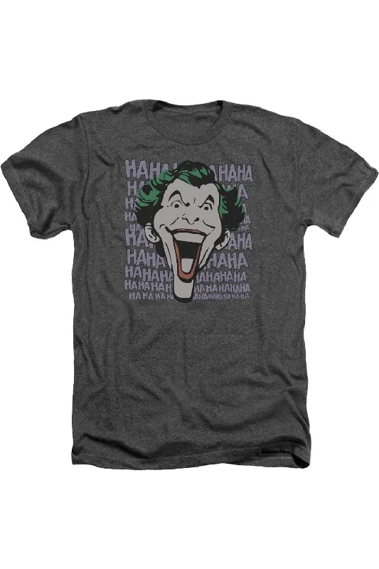 Men's Shirts with Patchwork PatternsDC Comics Dastardly Merriment Adult Heather Tee / T-Shirt Men's Shirts with Patchwork PatternsDC Comics Dastardly Merriment Adult Heather Tee / T-Shirt