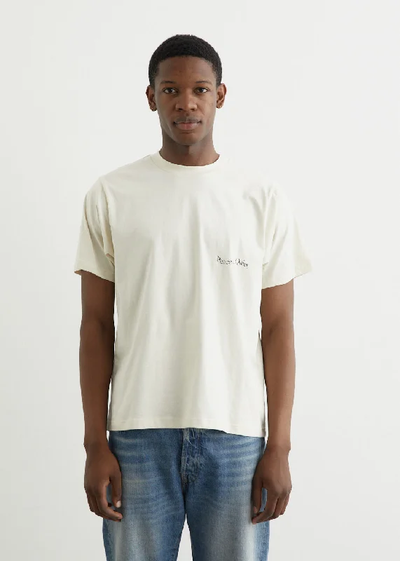 Stylish Men's HenleysWordmark T-Shirt