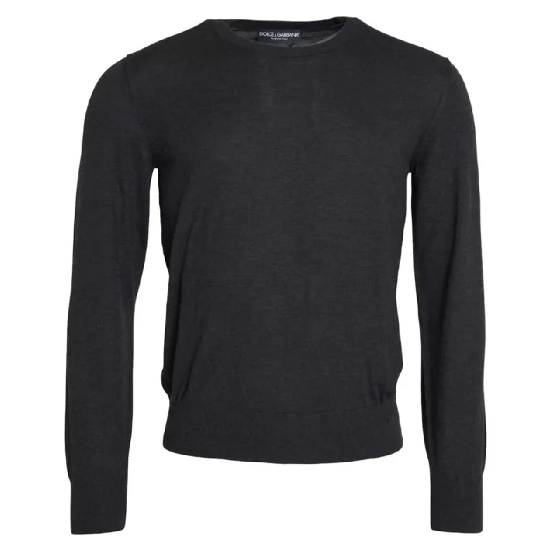 Men's Sweaters with Set-In SleevesDolce & Gabbana Cashmere Crewneck Pullover Men's Sweater (Pre-Owned) Men's Sweaters with Set-In SleevesDolce & Gabbana Cashmere Crewneck Pullover Men's Sweater (Pre-Owned)