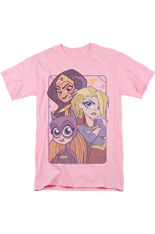 Men's Shirts with Graphic SleevesDC Comics Superhero Girls Dont Box Us In Short Sleeve Adult Tee / T-Shirt Men's Shirts with Graphic SleevesDC Comics Superhero Girls Dont Box Us In Short Sleeve Adult Tee / T-Shirt