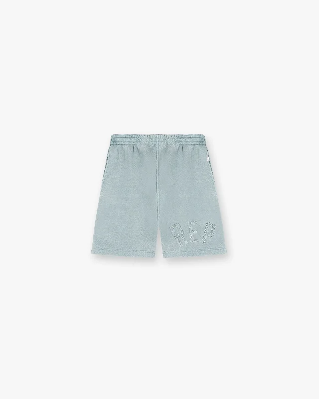 Durable Men's Work PantsRep Applique Shorts - Forest Green