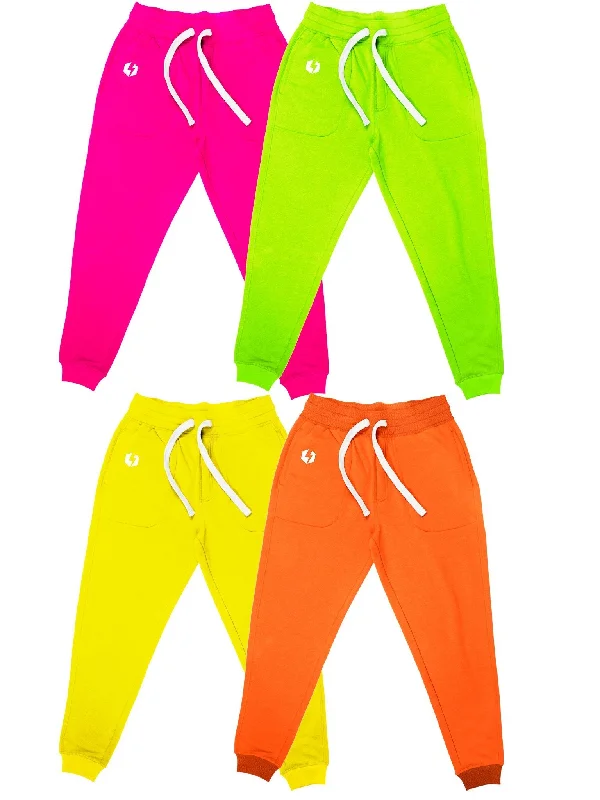 Men's Twill Pants for a Dressy LookNeon Unisex Joggers