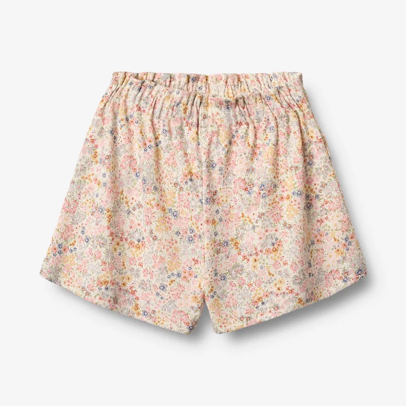 Men's Pants with Faux Leather PatchesShorts Sandy - bright flowers