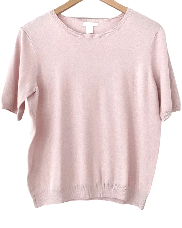 Men's Sweaters with Stand-Up CollarsSoft Summer Charm Short Sleeve Sweater