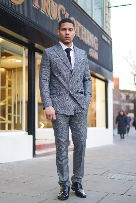 Double Breasted 2 Piece Suit