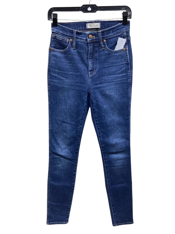 Dark Wash Men's JeansJeans Skinny By Madewell In Blue Denim, Size: 0
