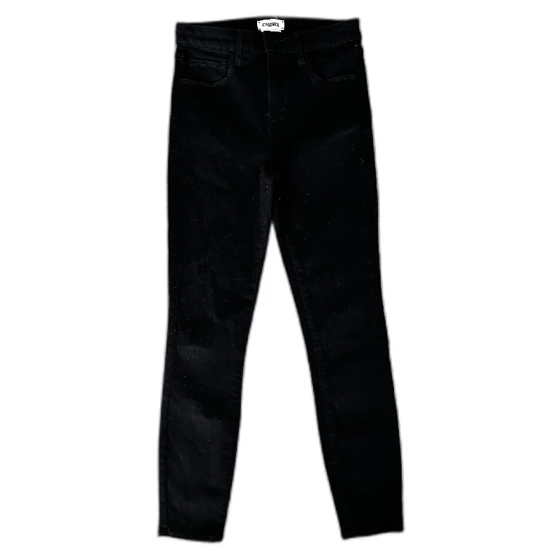 Classic Men's Jeans StyleJeans Skinny By L Agence In Black Denim, Size: 2