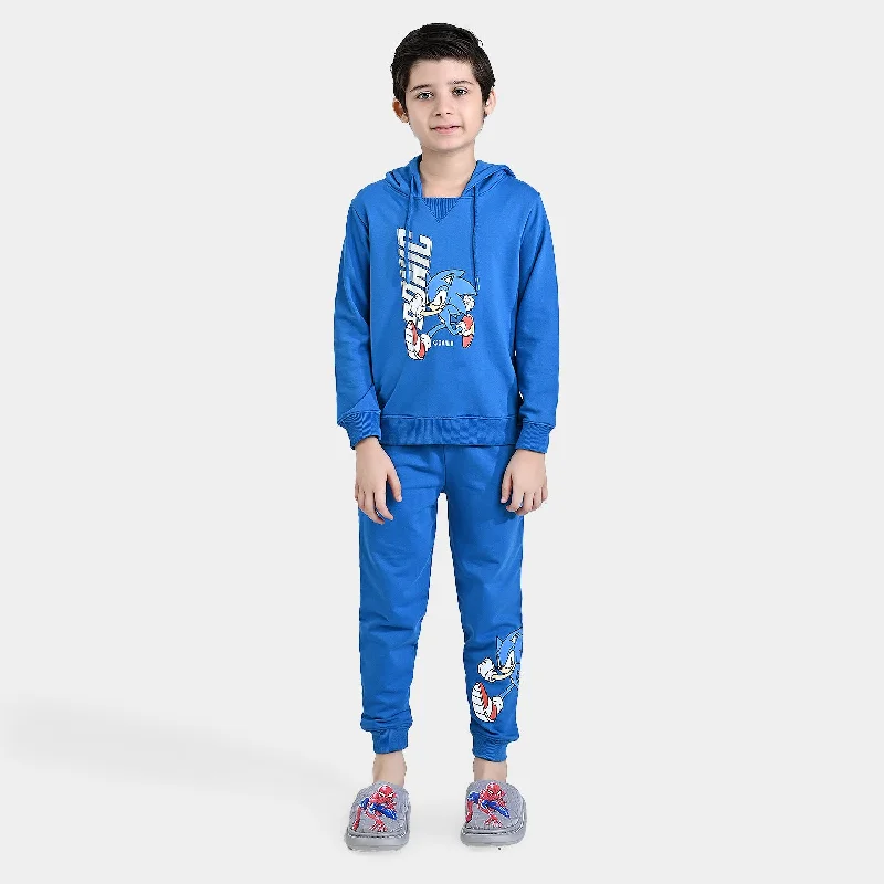 Boys Cotton Terry 2 Piece Suit