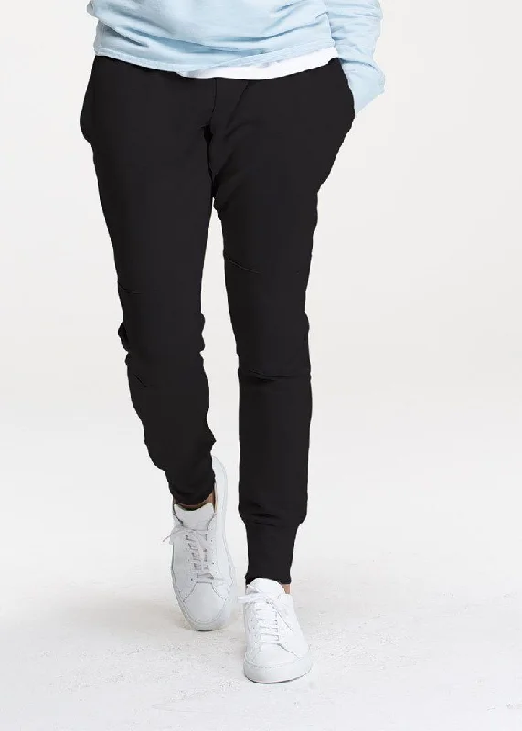 Men's Pants with Turn-Up CuffsSWET Jogger | Black