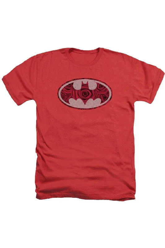 Men's Unique and Designer TopsBatman Rosey Signal Adult Heather Tee / T-Shirt