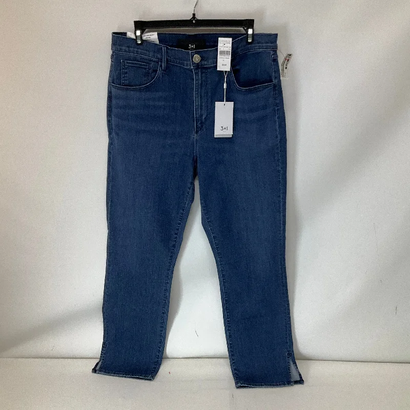 Men's Jeans for a Casual LookJeans Straight By Cma In Blue Denim, Size: 14