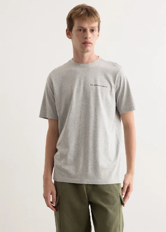 Men's Shirts with Pleated HemlinesReflective Logo T-Shirt