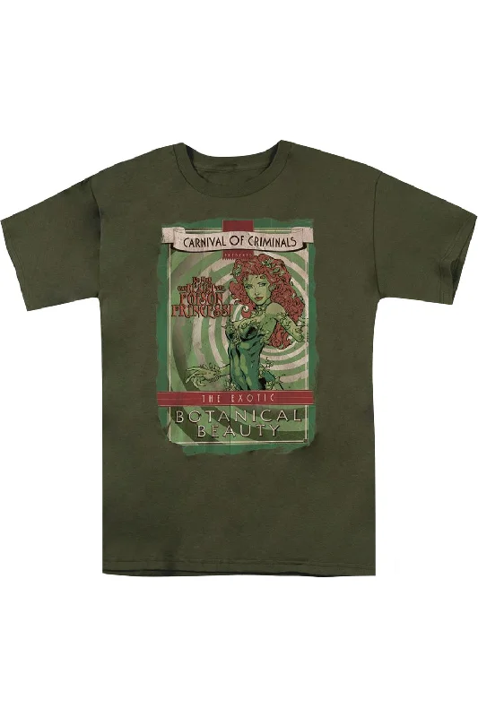 Casual Men's T-ShirtsBatman Botanical Beauty Short Sleeve Adult Tee / T-Shirt