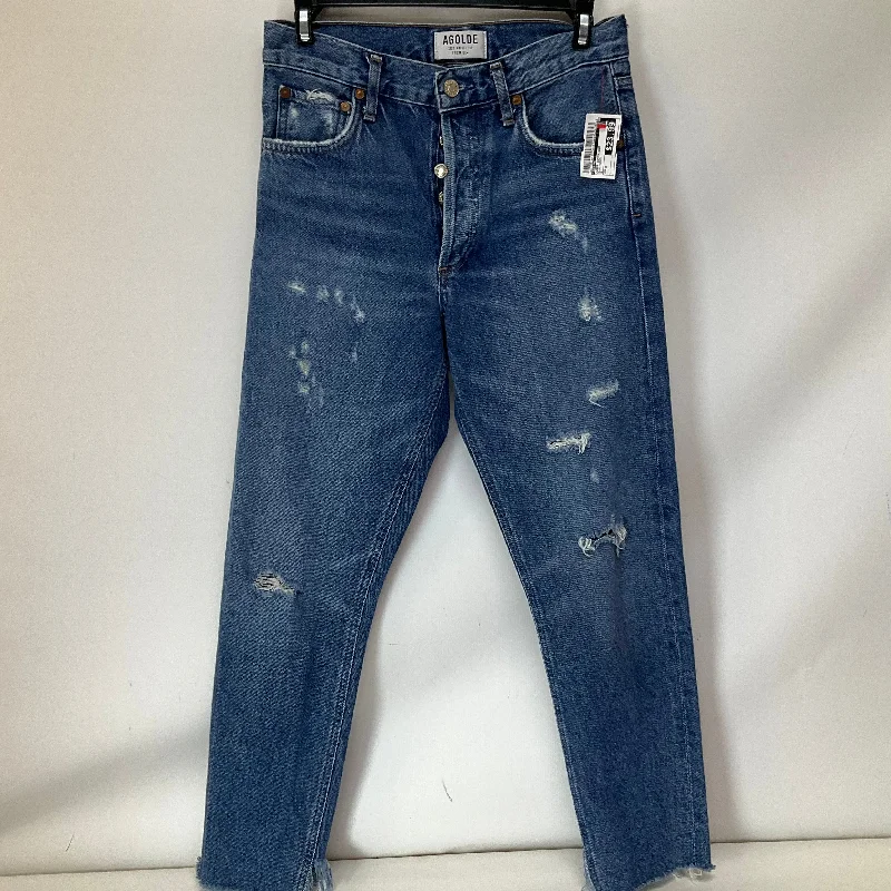 Relaxed-Fit Men's JeansJeans Boyfriend By Agolde In Blue Denim, Size: 0