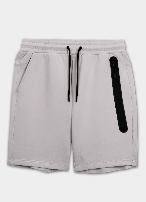 Men's Pants with Ripped and Distressed DetailsMen's Sweatshorts DOGWOOD POCKET - White