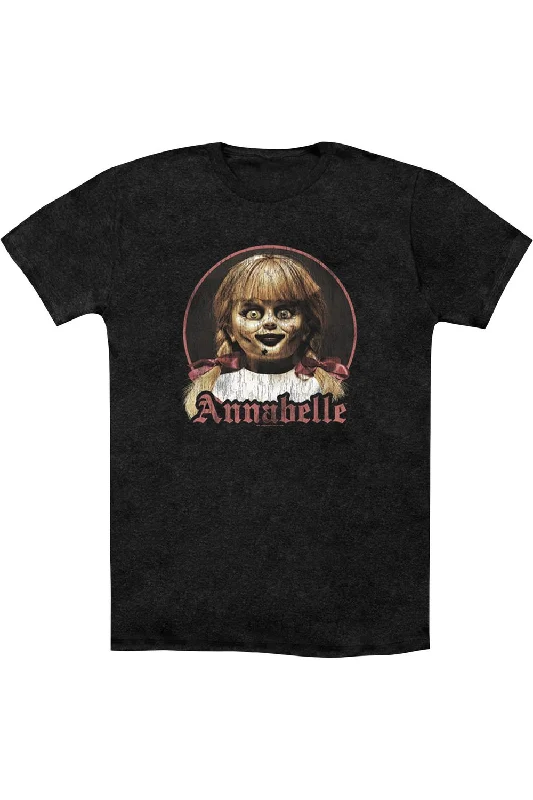 Men's Shirts for Outdoor ActivitiesAnnabelle Annabelle Portrait Adult Heather Tee / T-Shirt Men's Shirts for Outdoor ActivitiesAnnabelle Annabelle Portrait Adult Heather Tee / T-Shirt