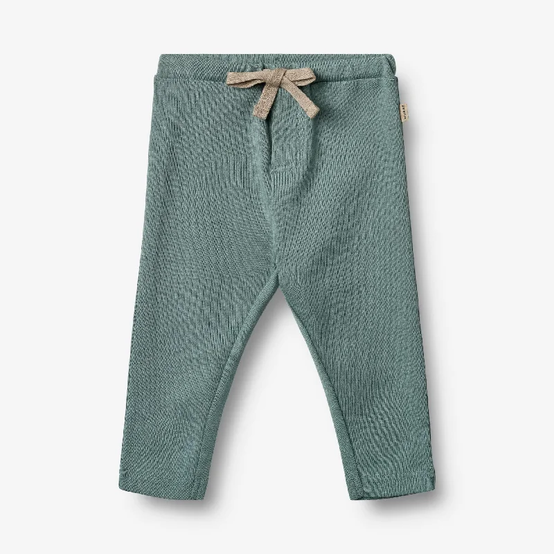 Lightweight Men's Linen PantsJersey Pants Manfred - stormy sea